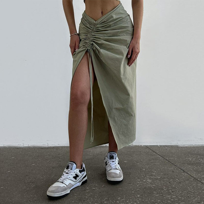 Women's Versatile Midi Skirt – Casual & Elegant