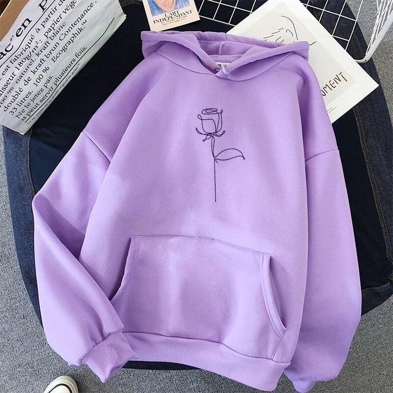 Women's Hoodie – Black, Green, Pink, Purple & Red