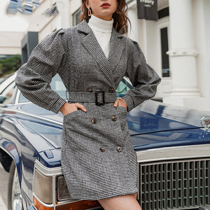 Women's Faux Leather Jacket for Winter
