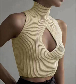 Women's Slim Fit Knit Top – Casual & Elegant