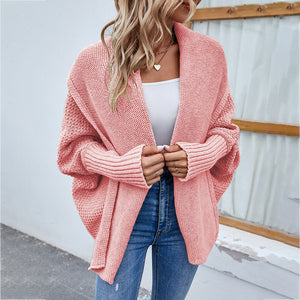 Women's Loose Knitted Sweater – Oversized & Cozy