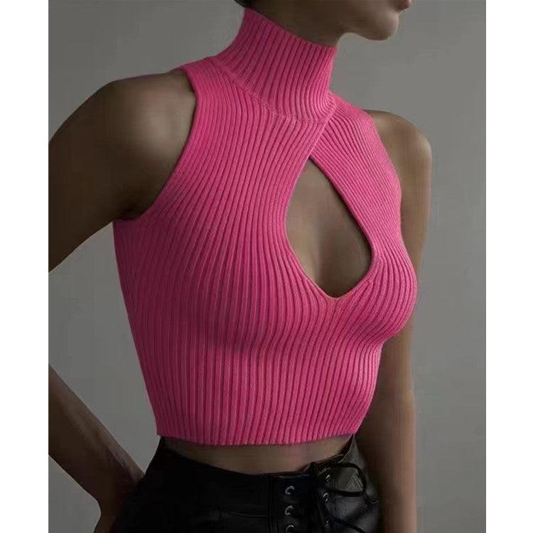 Women's Slim Fit Knit Top – Casual & Elegant