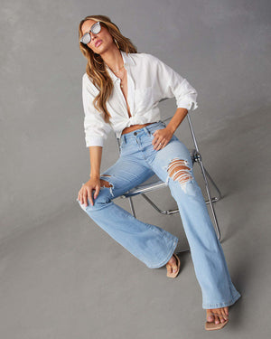 Women's Wide-Leg Jeans – Relaxed Fit