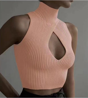 Women's Slim Fit Knit Top – Casual & Elegant