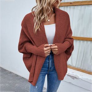 Women's Loose Knitted Sweater – Oversized & Cozy