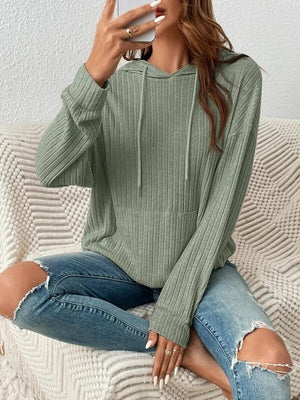Women's Long Sleeve Hoodie – Cozy & Casual