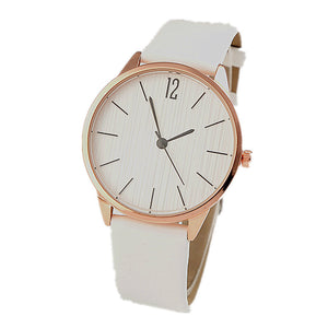 Women’s Personalized Quartz Watch – Minimalist Fashion Leather Strap Wristwatch