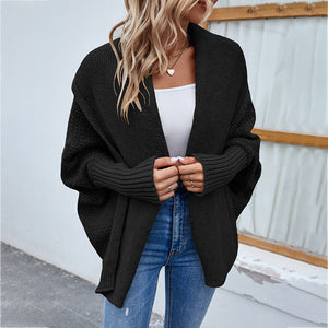 Women's Loose Knitted Sweater – Oversized & Cozy