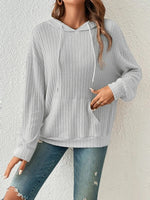 Women's Long Sleeve Hoodie – Cozy & Casual