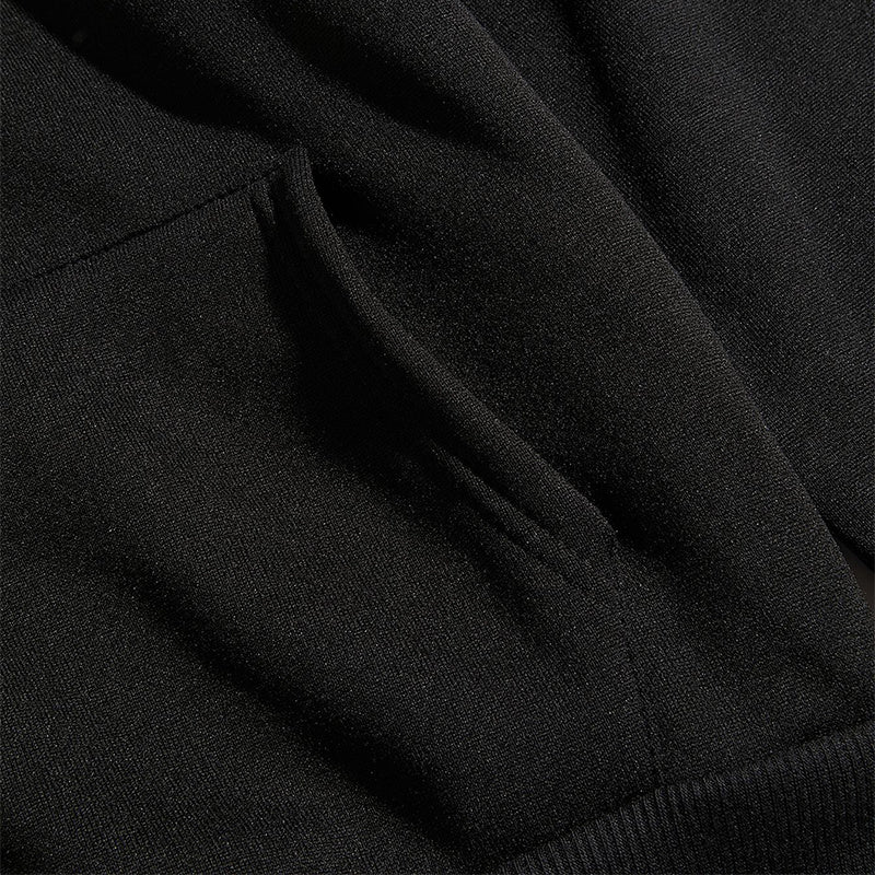 Women's Loose Fit Printed Sports Hoodie