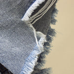Women’s High Waist Distressed Denim Shorts Wide Leg Ripped Summer Jean Shorts