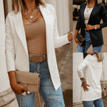Women’s Business Blazer Slim Fit Long Sleeve Office Jacket Elegant Casual Spring Autumn Blazer