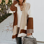 Women’s Long Knitted Cardigan Thick Warm Coat Elegant Casual Autumn Winter Jacket