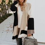 Women’s Long Knitted Cardigan Thick Warm Coat Elegant Casual Autumn Winter Jacket
