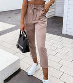 Women's Straight Leg Casual Pants – Relaxed Fit