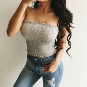 Women's Sleeveless Crop Top – Summer Essential