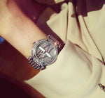 Women's Luxury Watch – Golden & Silvery
