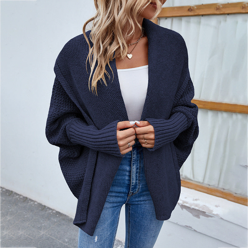 Women's Loose Knitted Sweater – Oversized & Cozy