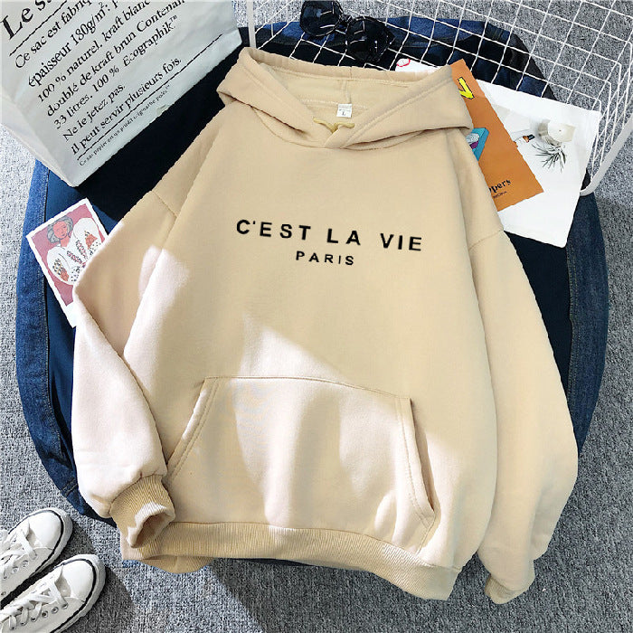 Women's Loose Fit Hoodie Sweater – Oversized Style