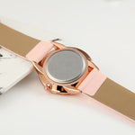 Women’s Personalized Quartz Watch – Minimalist Fashion Leather Strap Wristwatch
