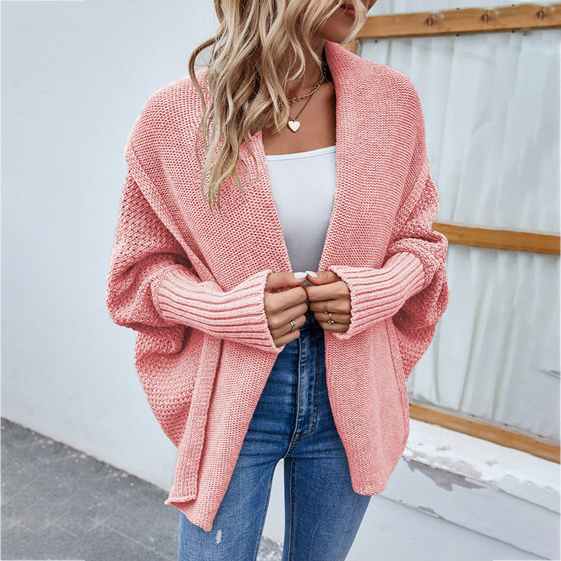 Women's Loose Knitted Sweater – Oversized & Cozy