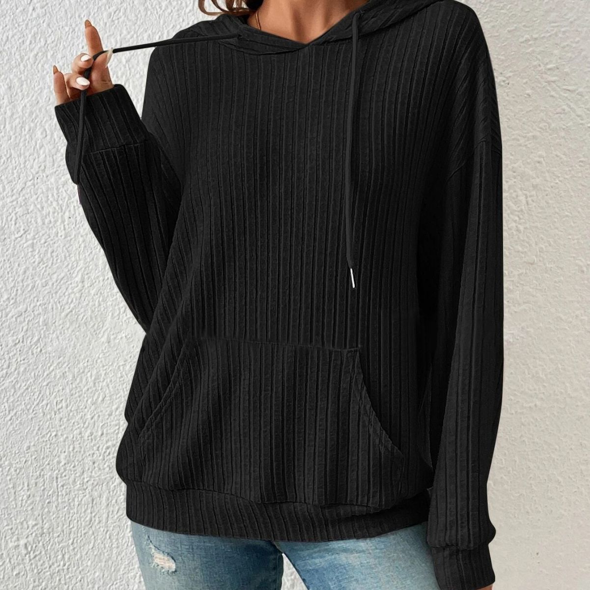 Women's Long Sleeve Hoodie – Cozy & Casual