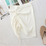 Women's High-Waisted Midi Skirt