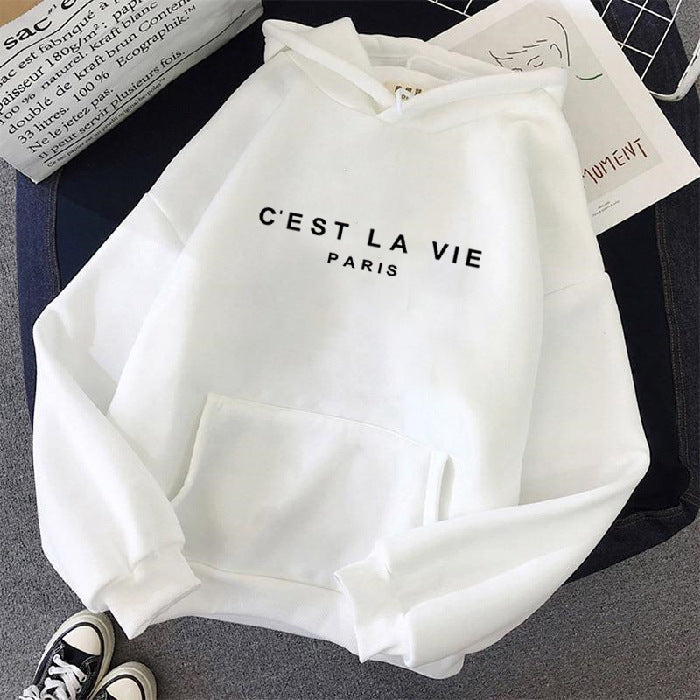 Women's Loose Fit Hoodie Sweater – Oversized Style