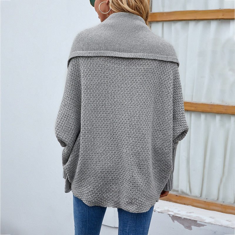 Women's Loose Knitted Sweater – Oversized & Cozy