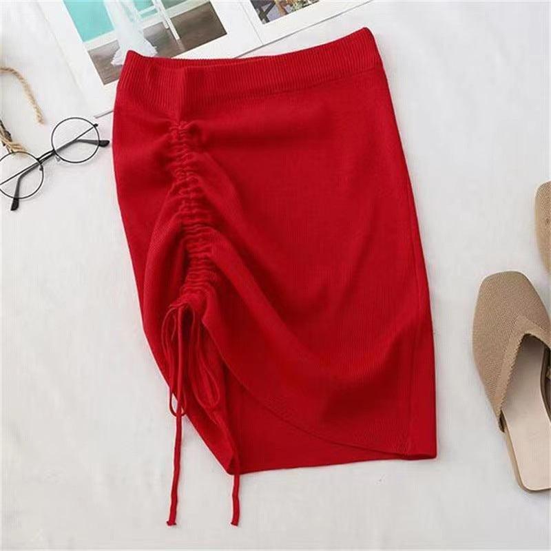 Women's High-Waisted Midi Skirt