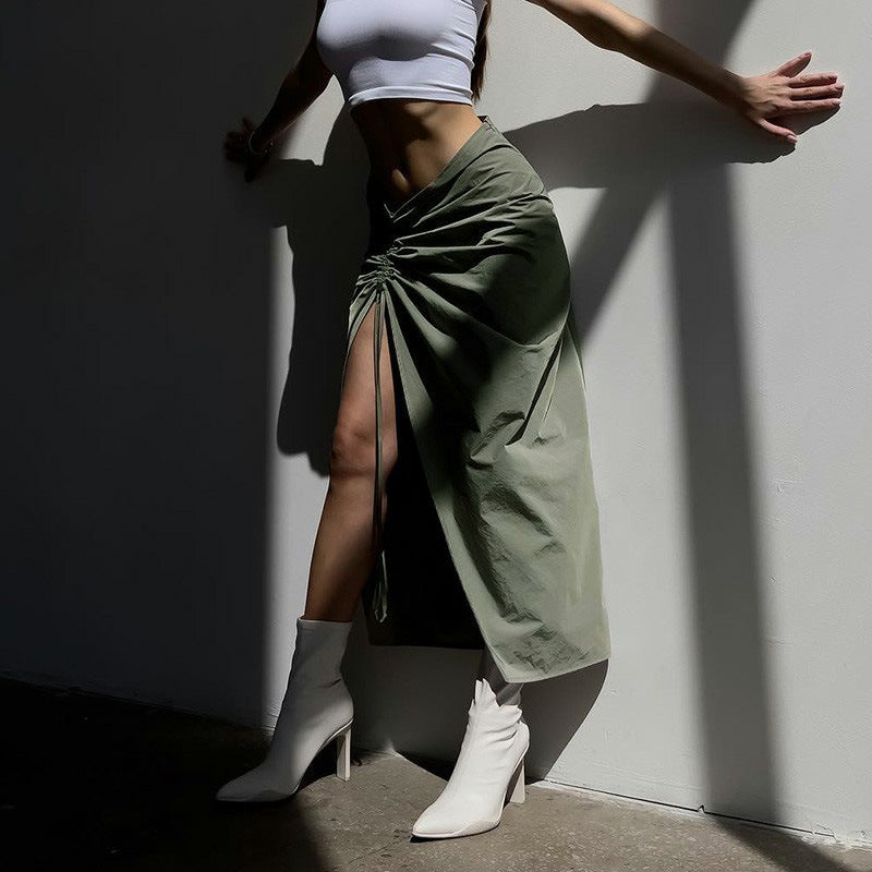 Women's Versatile Midi Skirt – Casual & Elegant