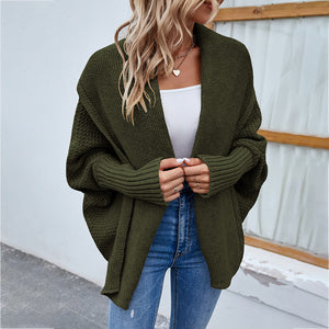 Women's Loose Knitted Sweater – Oversized & Cozy