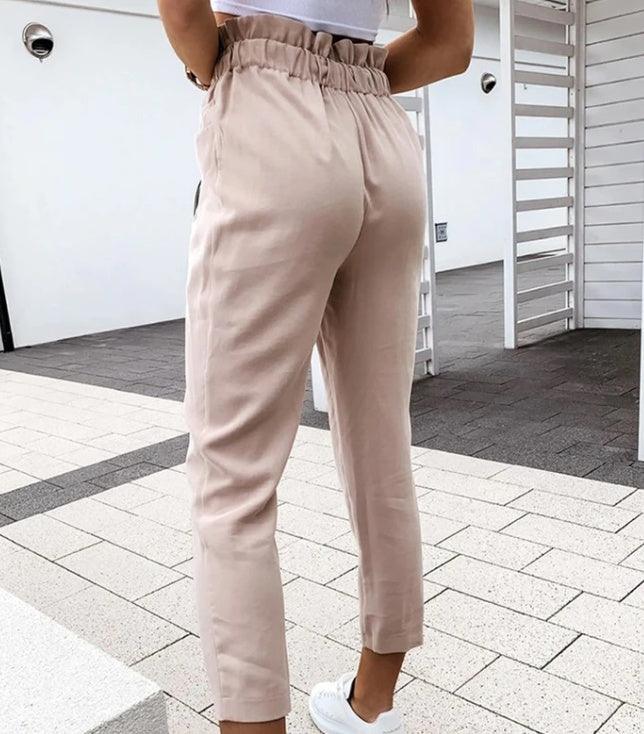 Women's Straight Leg Casual Pants – Relaxed Fit
