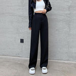 Women's Wide-Leg Pants – Spring's Effortless Elegance (Black & Brown)