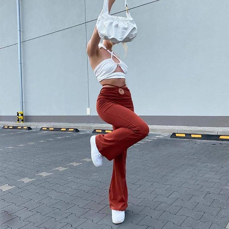 Women's High Waist Pants – Slim Fit & Comfortable
