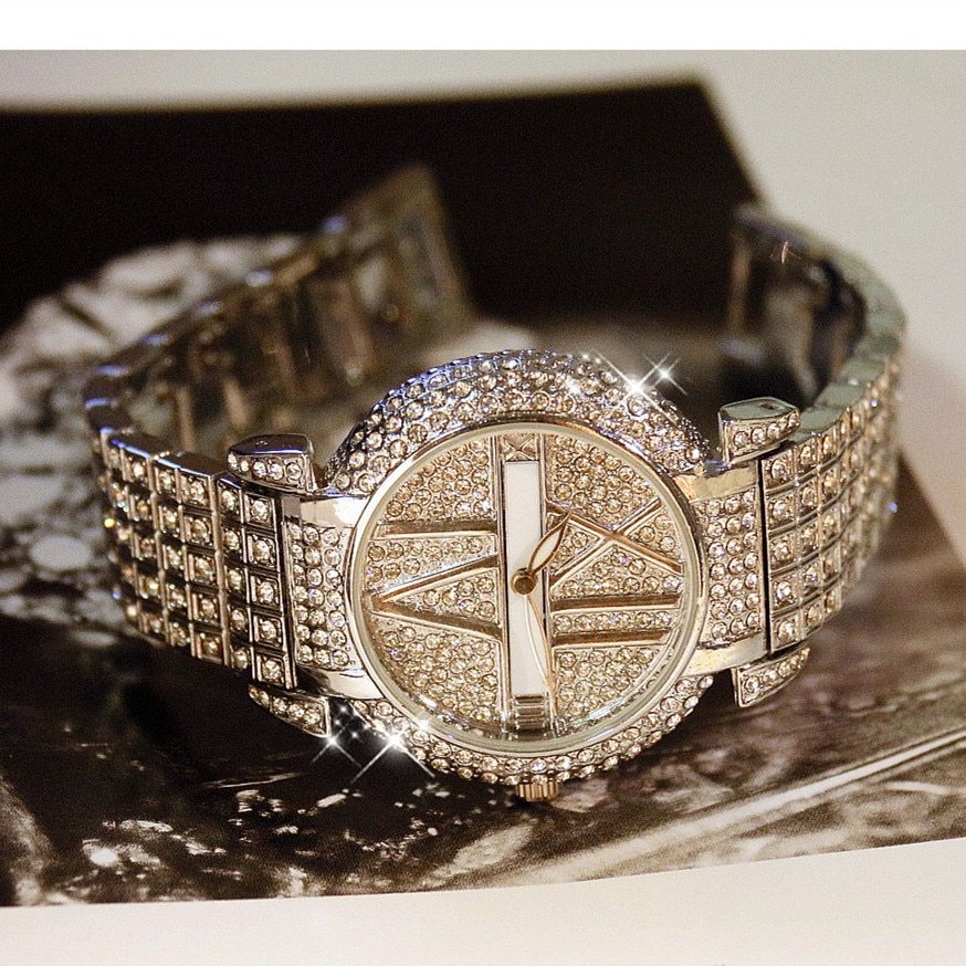 Women's Luxury Watch – Golden & Silvery