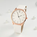 Women’s Personalized Quartz Watch – Minimalist Fashion Leather Strap Wristwatch
