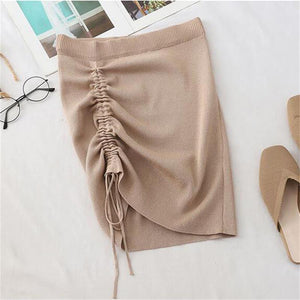 Women's High-Waisted Midi Skirt