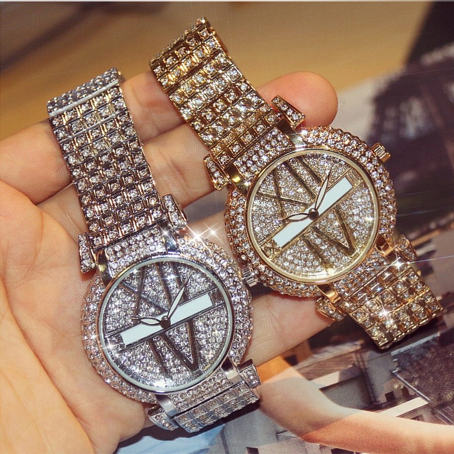 Women's Luxury Watch – Golden & Silvery
