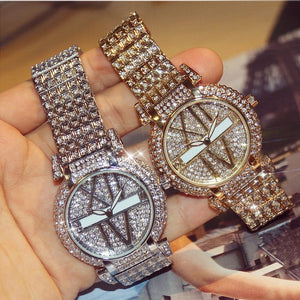 Women's Luxury Watch – Golden & Silvery