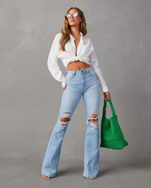 Women's Wide-Leg Jeans – Relaxed Fit