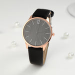 Women’s Personalized Quartz Watch – Minimalist Fashion Leather Strap Wristwatch