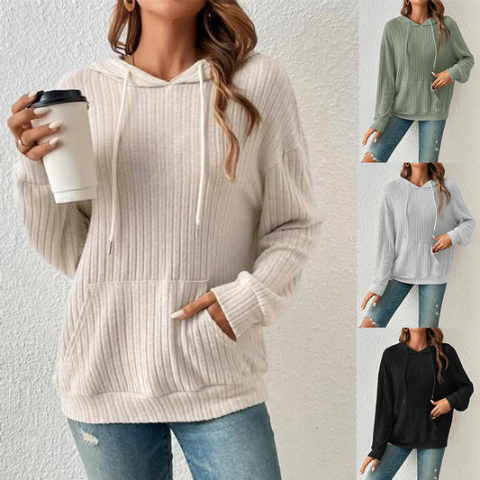 Women's Long Sleeve Hoodie – Cozy & Casual
