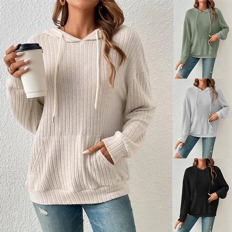 Women's Long Sleeve Hoodie – Cozy & Casual