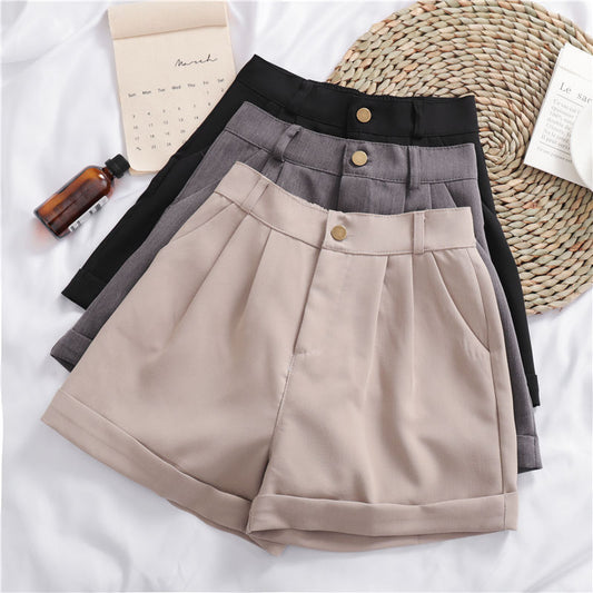 Women's Wide-Leg Casual Shorts – Style A