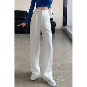 Women's Wide-Leg Pants – Spring's Effortless Elegance (Black & Brown)