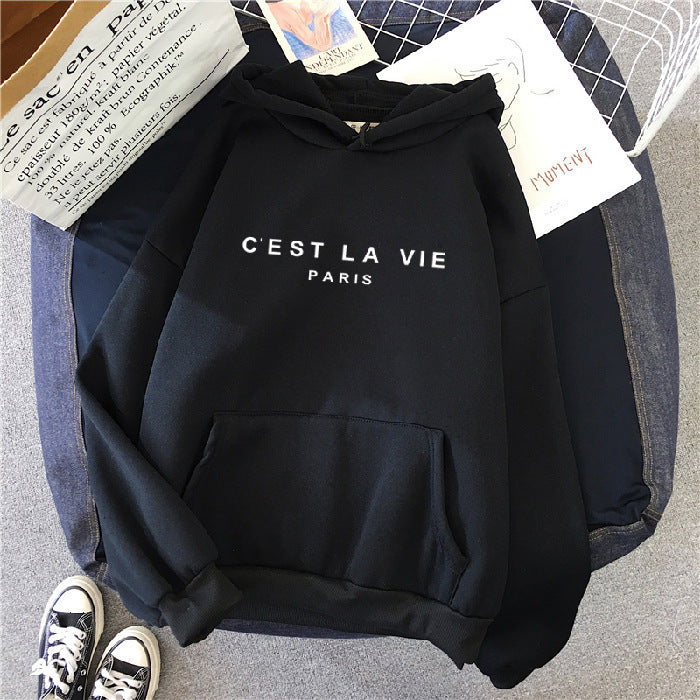 Women's Loose Fit Hoodie Sweater – Oversized Style